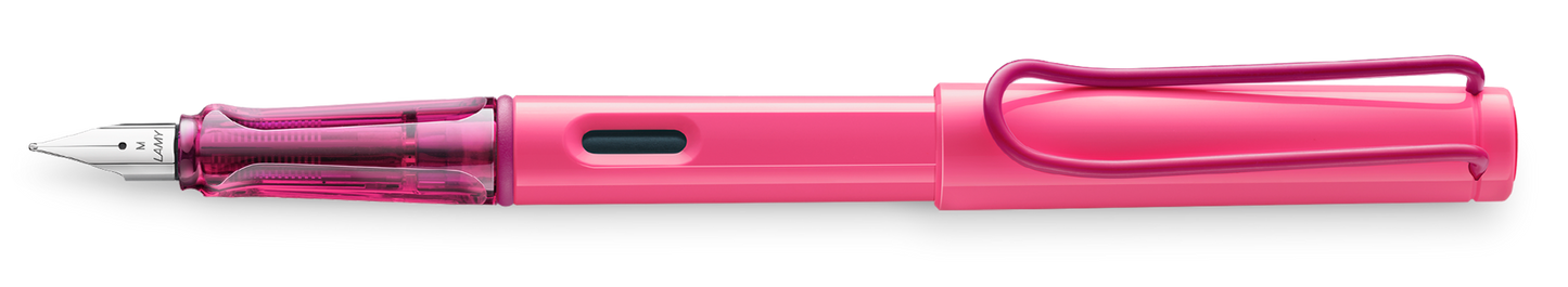 Lamy Safari Fountain Pen Neon Pink