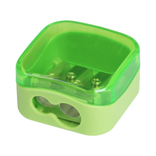 M+R Sharpener Little Quattro Swing 2 Hole Container Assorted
