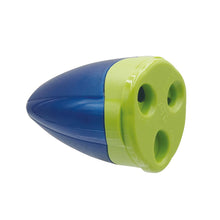 Load image into Gallery viewer, M+R Spaceship, container sharpener, triple, with twist cap, assorted colours
