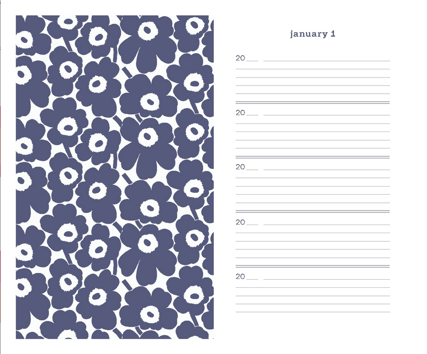 Marimekko One Line a Day - Red