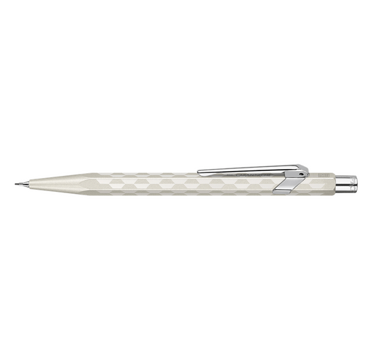 Caran D'Ache Special Edition 849 Metal Mechanical Pencil Frost White 0.5