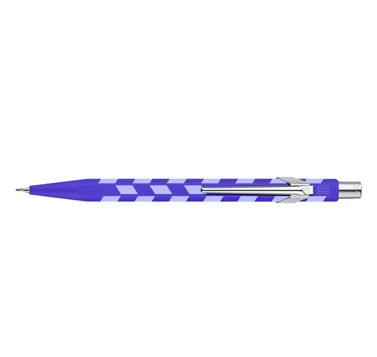 Caran d'Ache 849 Mechanical Pencil Mosaic Royal Blue