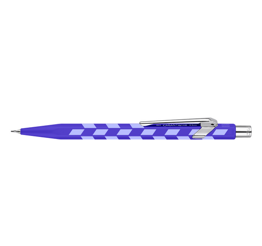 Caran d'Ache 849 Mechanical Pencil Mosaic Royal Blue