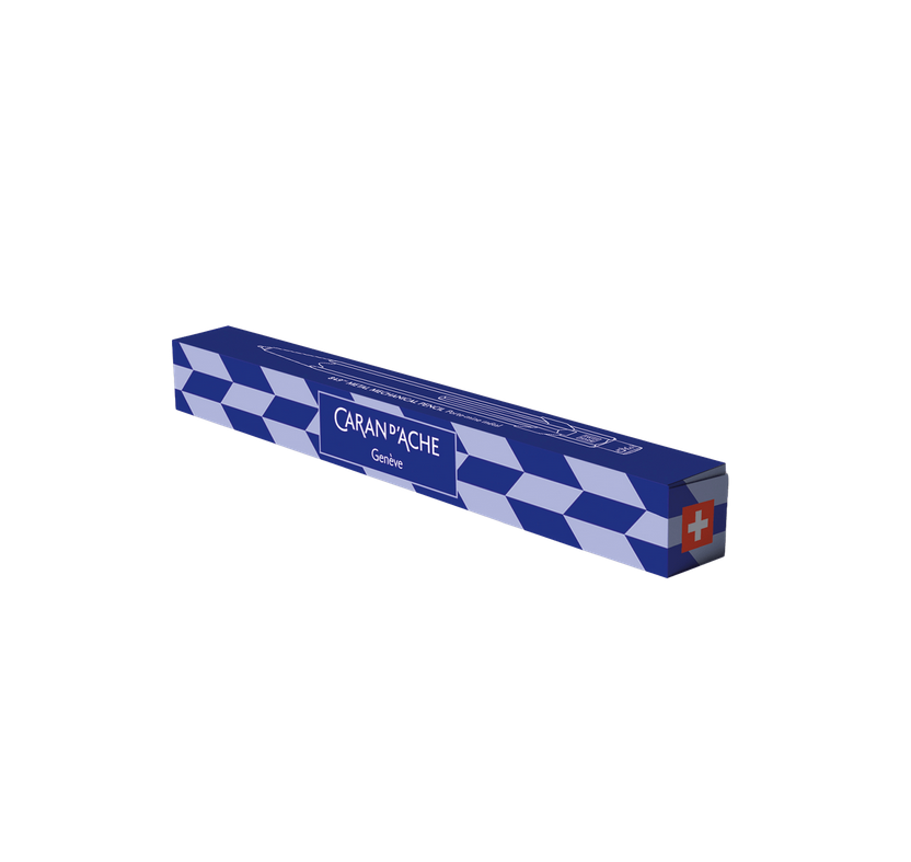 Caran d'Ache 849 Mechanical Pencil Mosaic Royal Blue