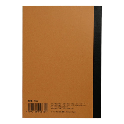 Life Noble Notebook Plain Brown
