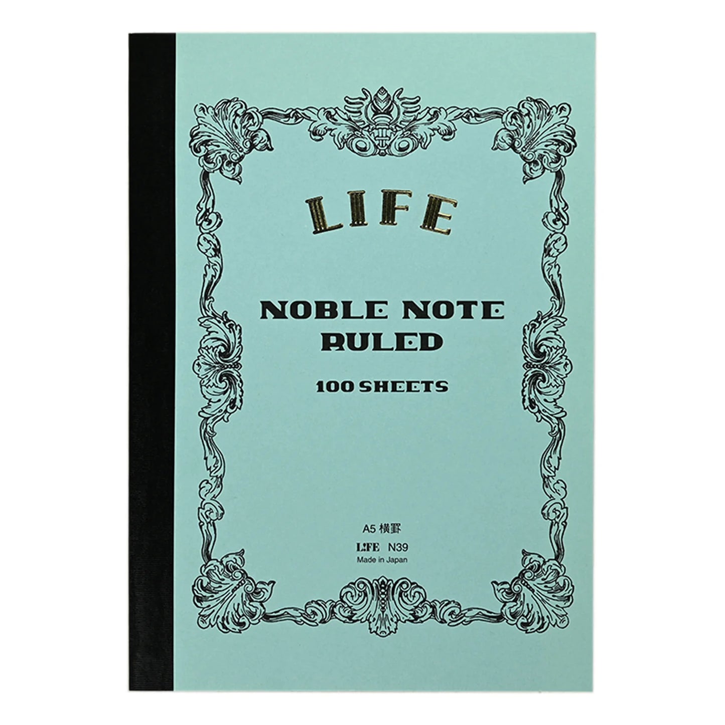 Life Noble Notebook Ruled Blue