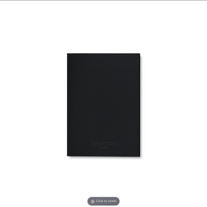 Caran D'Ache Notebook Black A5 Lined