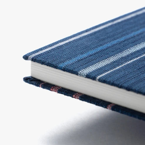 Kakimori A5 notebook - Y. & Sons/Awa Shijira multi stripe