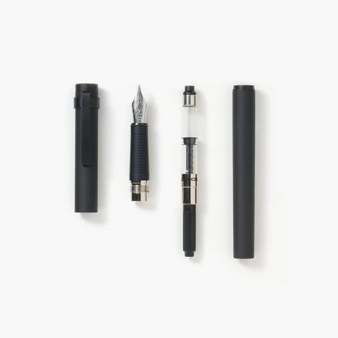 Kakimori Fountain Pen Aluminum Black, F