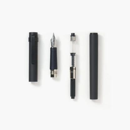 Kakimori Fountain Pen Aluminum Black, F