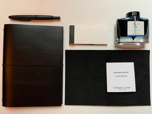 Portman x Take Note Leather Covers for A5 and A6