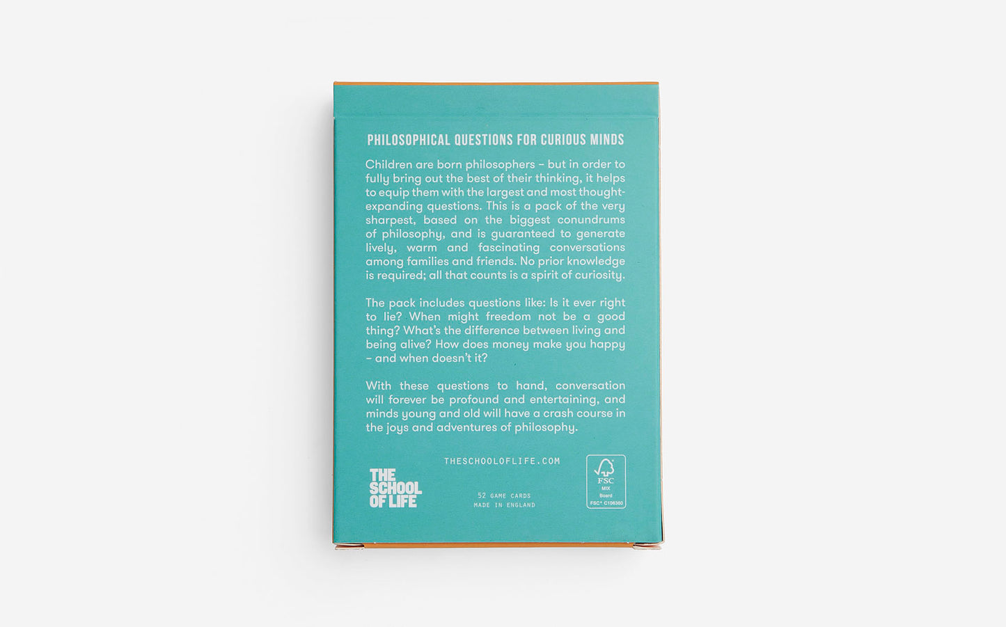 School of Life Philosophical Questions