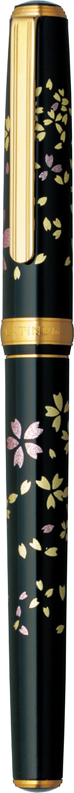 Platinum Vicoh Fountain Pen Kanazawa G.L.Cherry Blossom 18K M