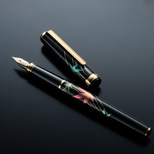 Load image into Gallery viewer, Platinum Vicoh Fountain Pen Kanazawa G.L.Autumn Leaves 18K M
