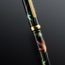 Load image into Gallery viewer, Platinum Vicoh Fountain Pen Kanazawa G.L.Autumn Leaves 18K M
