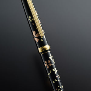 Platinum Vicoh Fountain Pen Kanazawa G.L.Cherry Blossom 18K M
