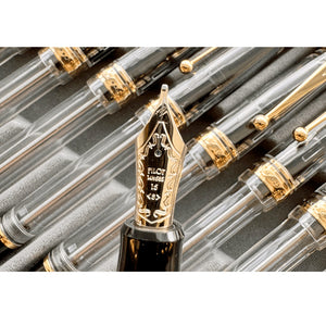 Pilot Custom 823 Fountain Pen Clear Sign Nib, 14K