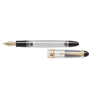 Pilot Custom 823 Fountain Pen Clear Sign Nib, 14K