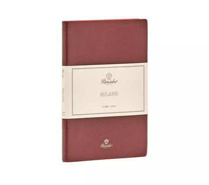 Pineider Milano Notebook Leather 80G. (A5) 14.5x21cm