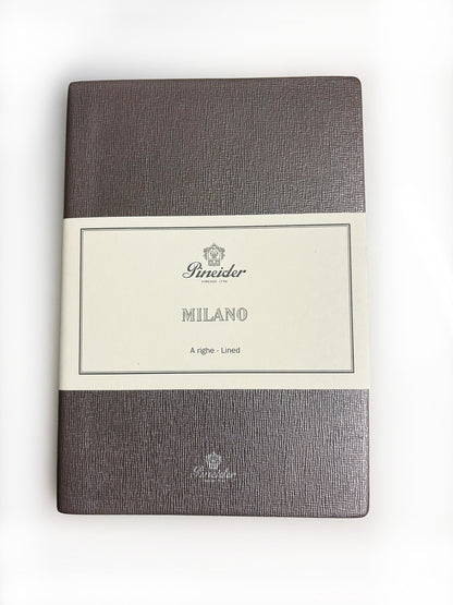 Pineider Milano Notebook Leather 80G. (A5) 14.5x21cm