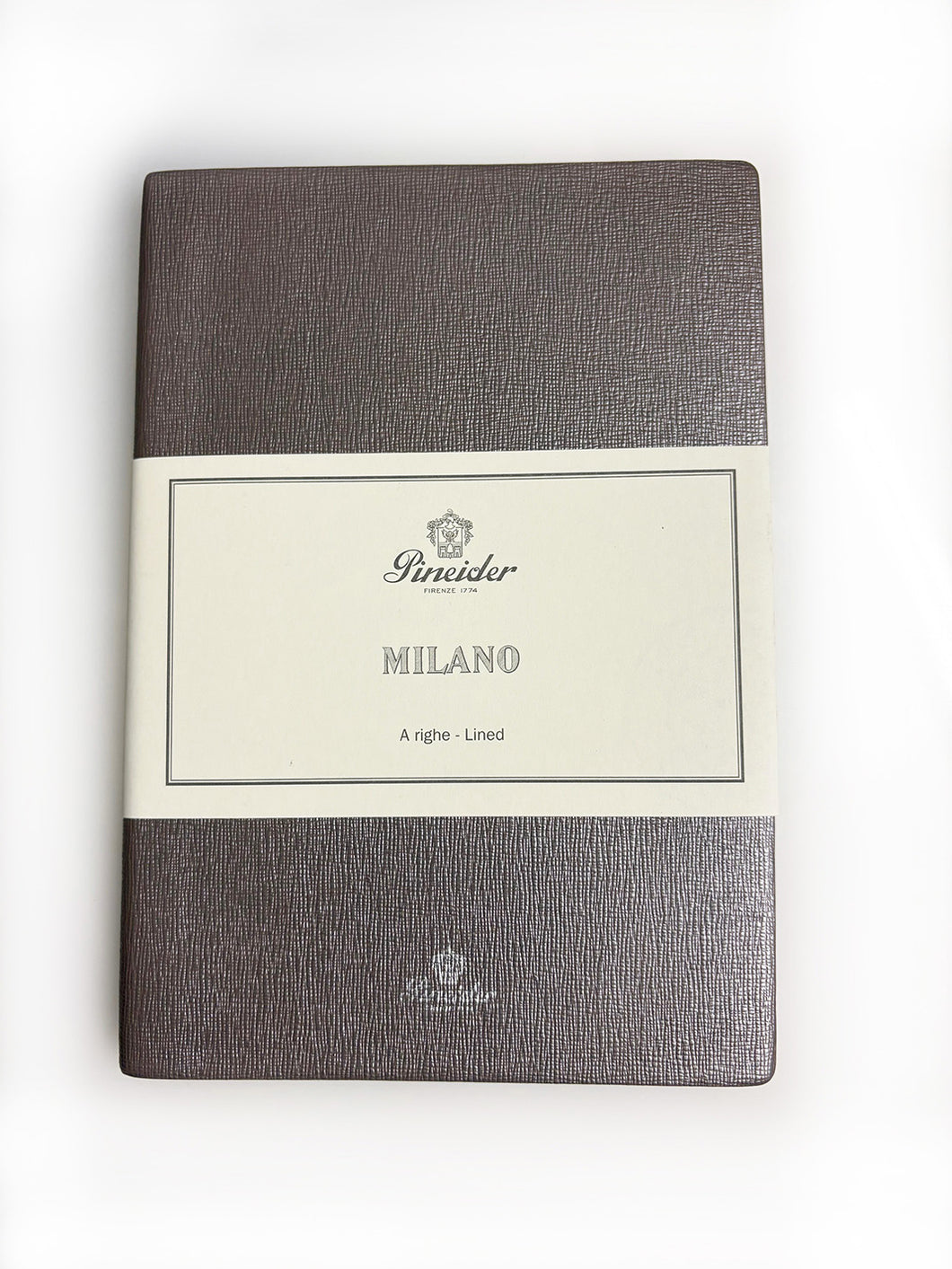 Pineider Milano Notebook Leather 80G. (A5) 14.5x21cm