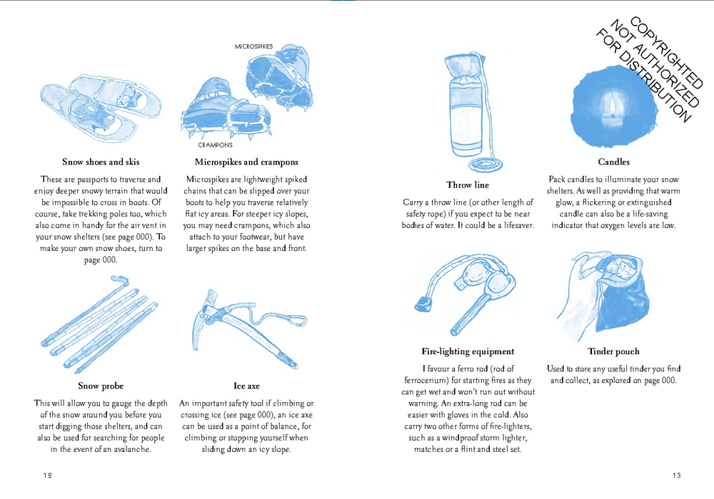 50 Things To Do In The Snow Book