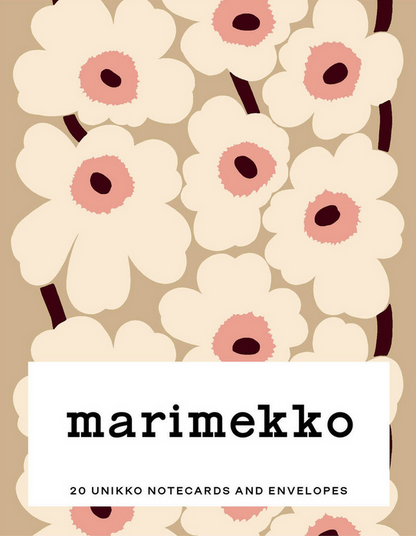Marimekko Notes (Pastels) 20 Unikko Notecards & Envelopes
