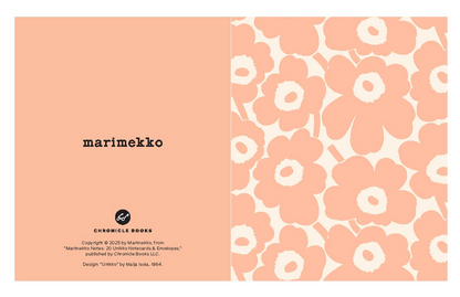 Marimekko Notes (Pastels) 20 Unikko Notecards & Envelopes