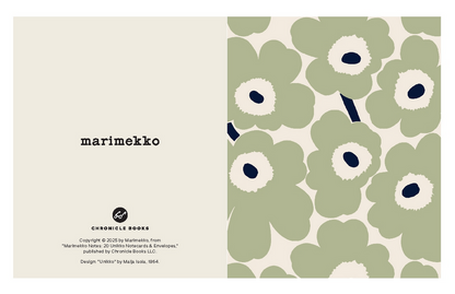 Marimekko Notes (Pastels) 20 Unikko Notecards & Envelopes