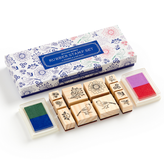 Galison William Morris Stamps Set