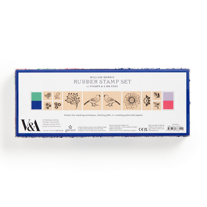 Galison William Morris Stamps Set