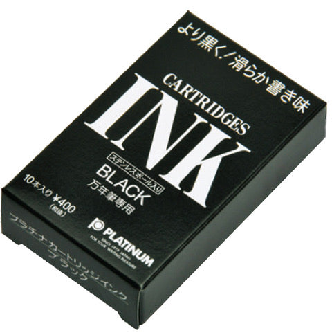 Platinum Black Ink Cartrdge (box of 10)