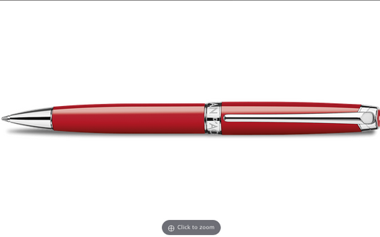 Caran D’Ache Leman Ballpoint Pen Red
