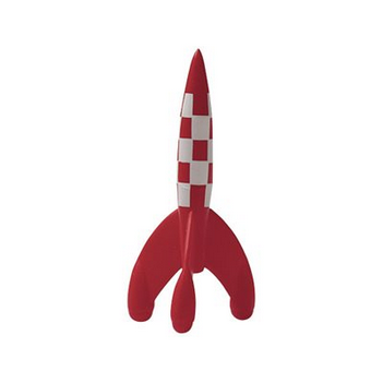 Tintin Rocket Key Chain 5cm