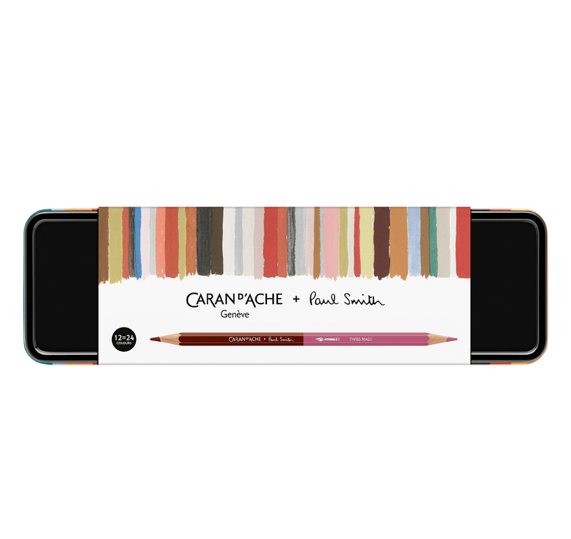 Caran d'Ache Bicolor Water-Soluble Pencils  Paul Smith