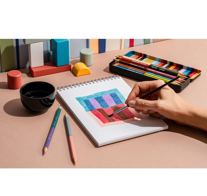 Caran d'Ache Bicolor Water-Soluble Pencils  Paul Smith