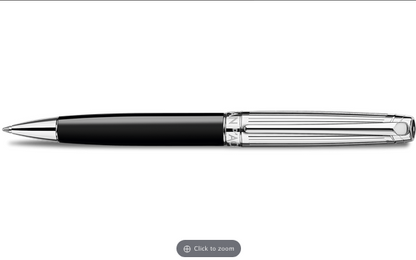 Caran D’Ache Leman Bicolor Black Ballpoint Pen
