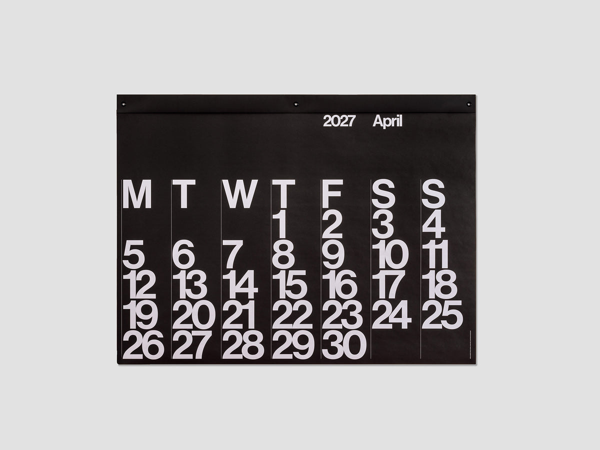 Stendig Calendar 2027, 122 cm x 92 cm