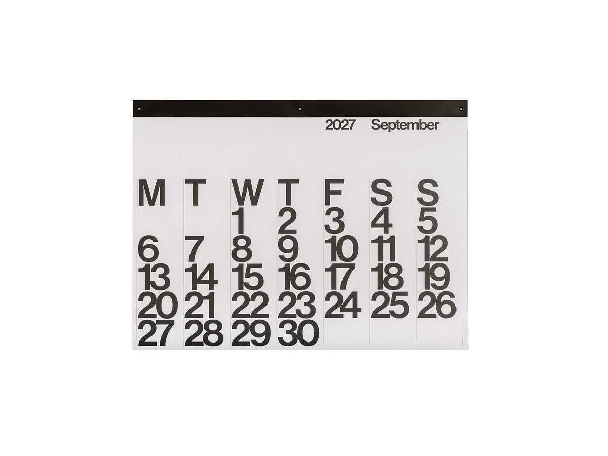 Stendig Calendar 2027, 122 cm x 92 cm