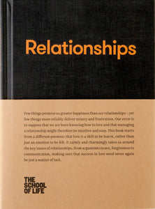The School of Life Relationhips Book