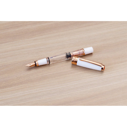 TWSBI Diamond 580 White Rose Gold II Fountain Pen