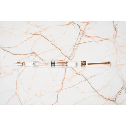 TWSBI Diamond 580 White Rose Gold II Fountain Pen