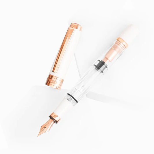 TWSBI Diamond 580 White Rose Gold II Fountain Pen