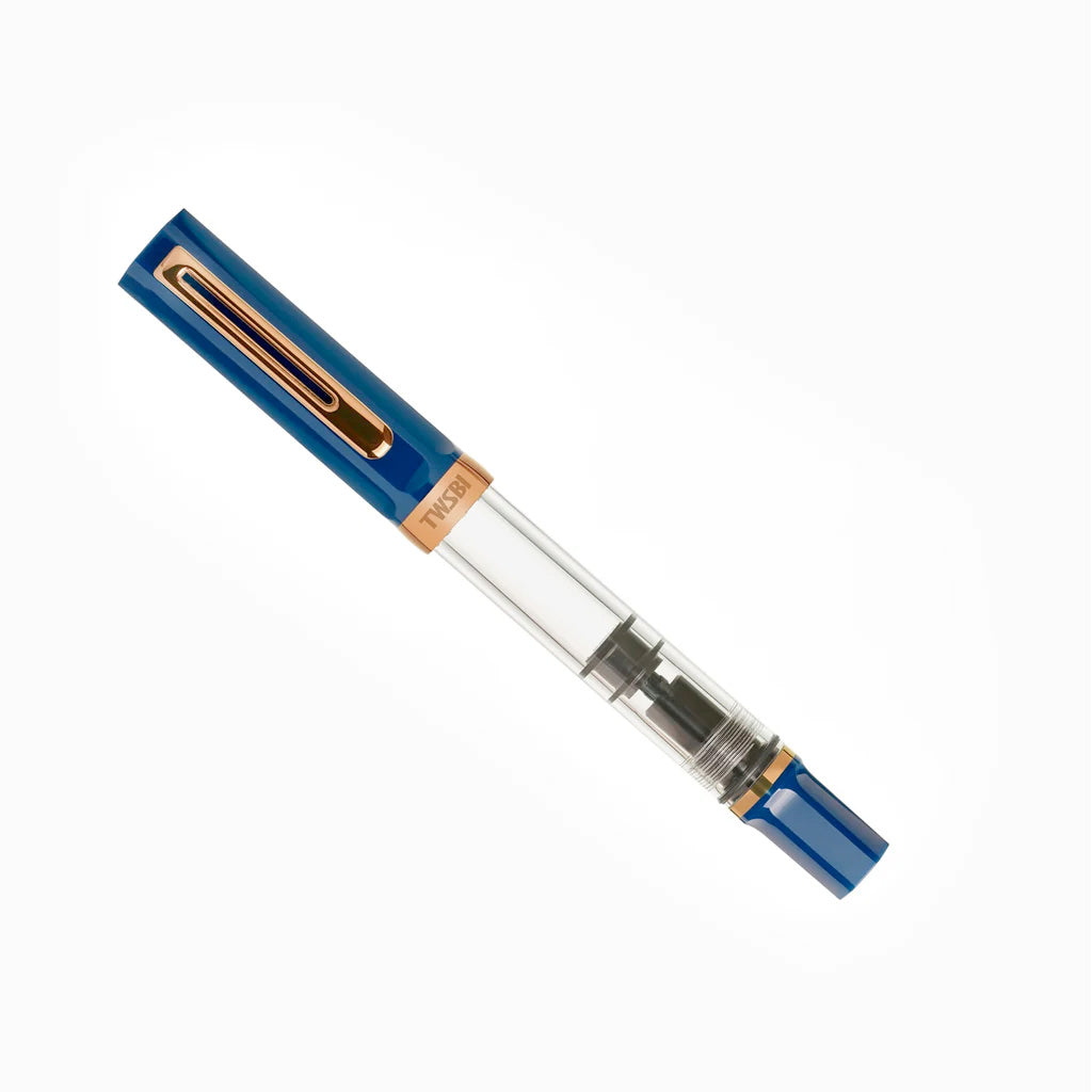 TWSBI Eco Fountain Pen Indigo Blue Bronze