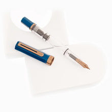 Load image into Gallery viewer, TWSBI Eco Fountain Pen Indigo Blue Bronze
