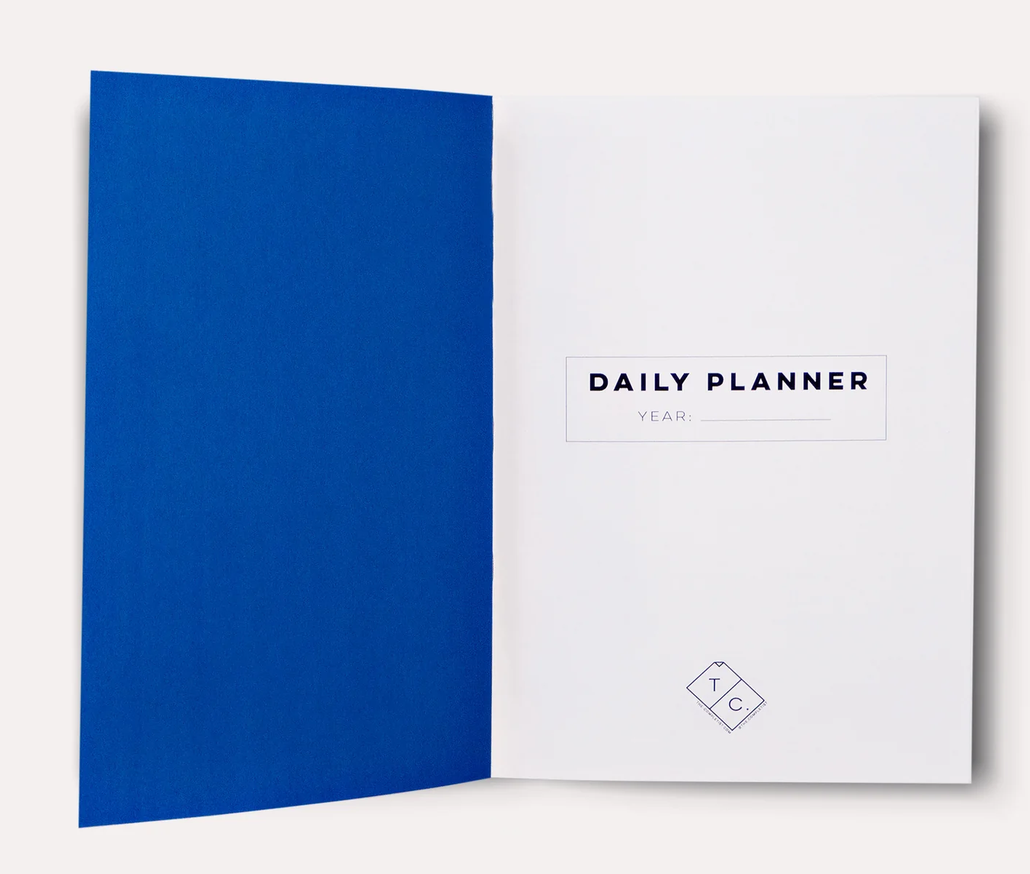 The Completist Bookends No.1 Lay Flat Undated Daily Planner A5