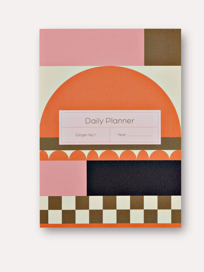 The Completist Ginger No.1 Lay Flat Undated Daily Planner