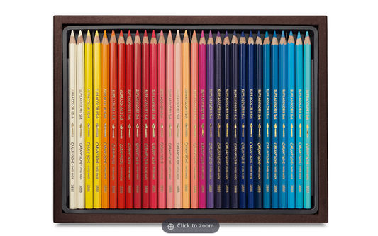 Caran D'Ache Supracolor Wood Box 60Pcs
