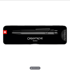 Caran D'Ache 849 XL Black Code Ballpoint Pen Slimpack