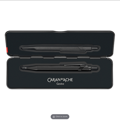 Caran D'Ache 849 XL Black Code Ballpoint Pen Slimpack